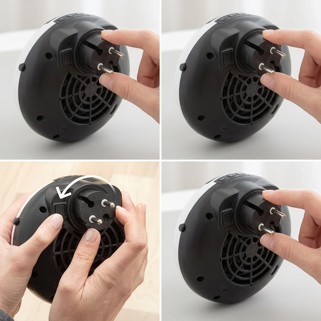Calefactor portátil 1350W