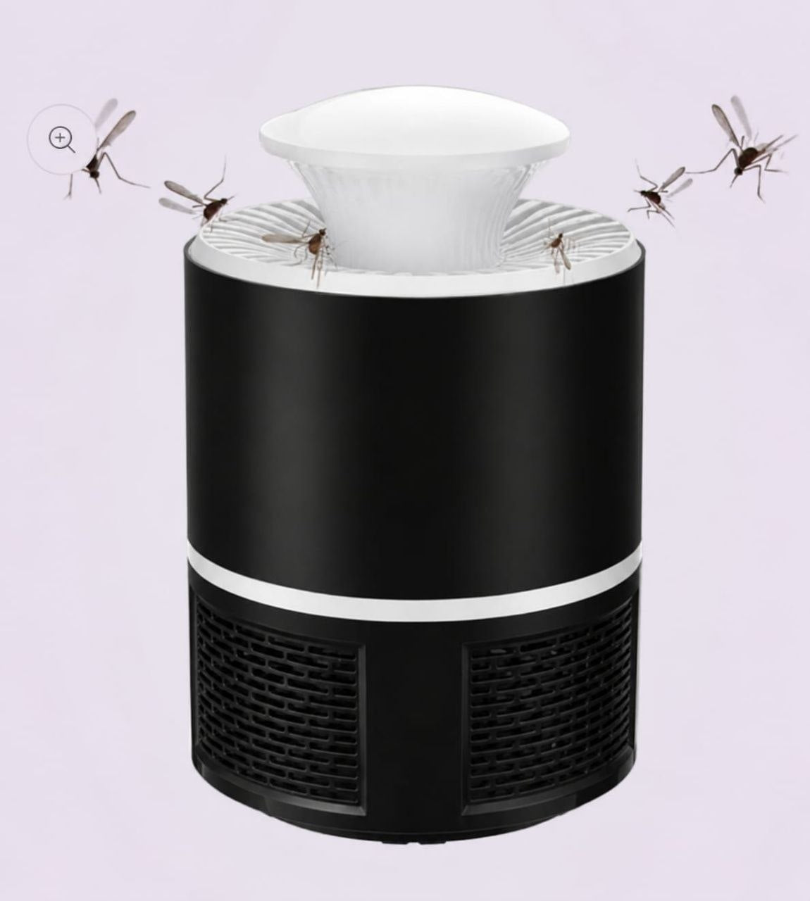 Lámpara aspiradora de mosquitos